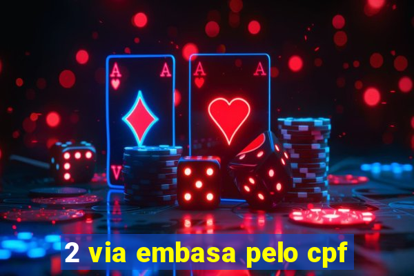 2 via embasa pelo cpf